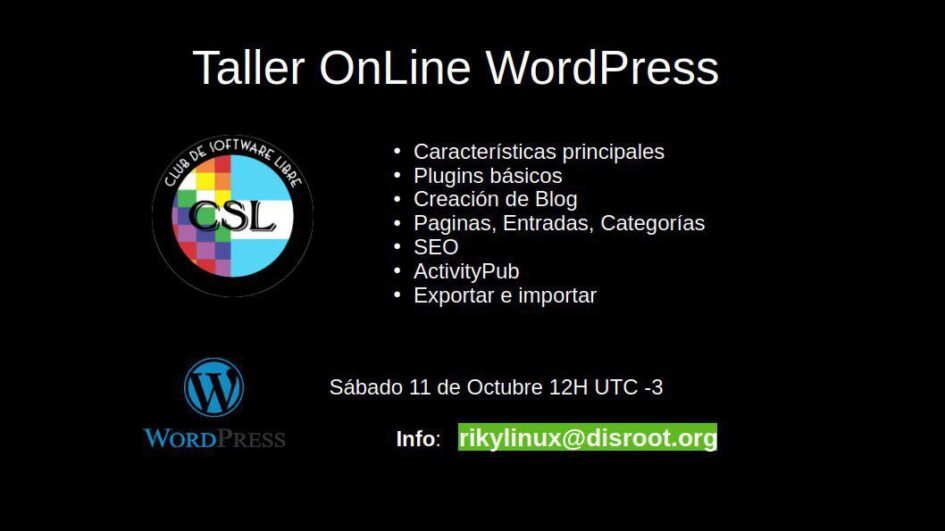Taller WordPres